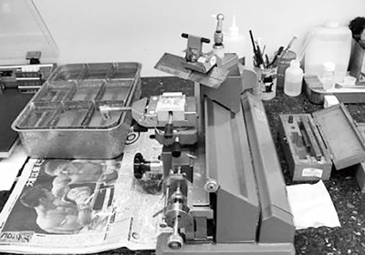 ミクロトーム作業